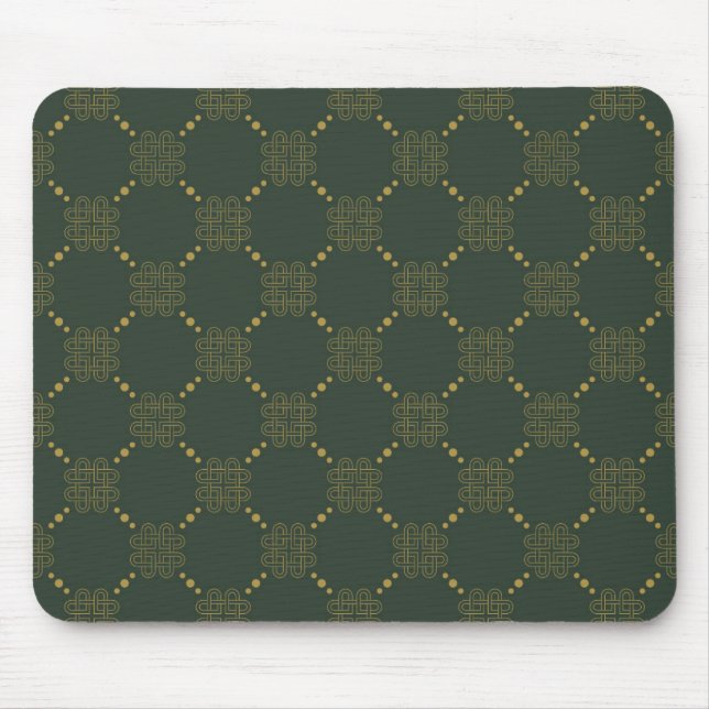 Mousepad Teste padrão de nó celta (Frente)
