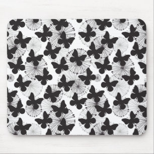 Mousepad teste padrão de uma borboleta