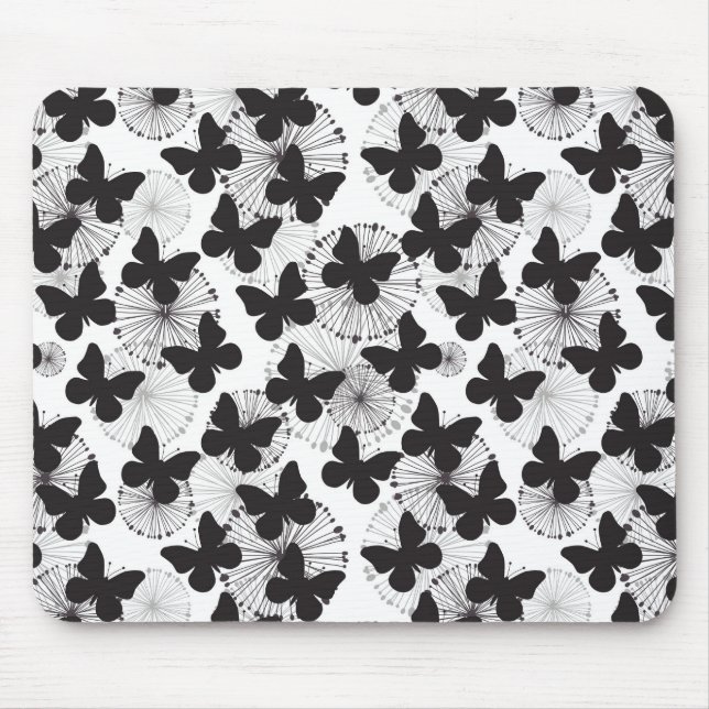 Mousepad teste padrão de uma borboleta (Frente)