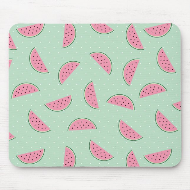 Mousepad Teste padrão do Splatter da pintura da fruta (Frente)