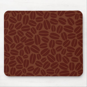 Mousepad Teste padrão dos feijões de café