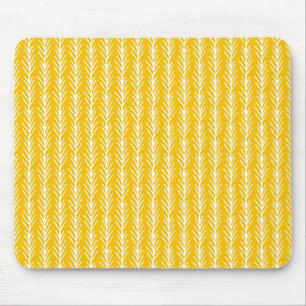 Mousepad Teste padrão Dourado tirado mão do trigo