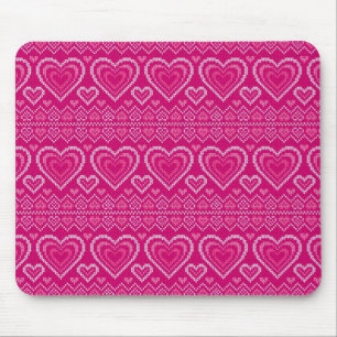 Mousepad Teste padrão feito malha dia dos namorados 2