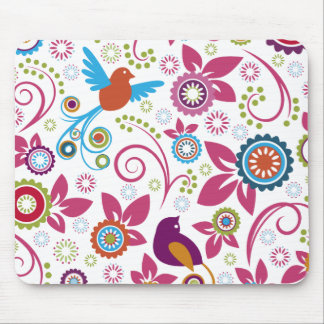 Mousepad Teste padrão floral