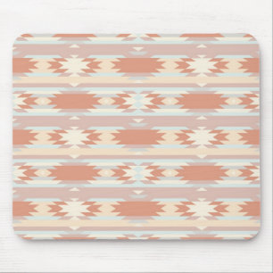 Mousepad Teste padrão geométrico no estilo asteca 3