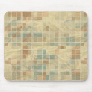 Mousepad Teste padrão geométrico retro