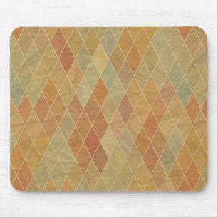 Mousepad Teste padrão geométrico retro 2