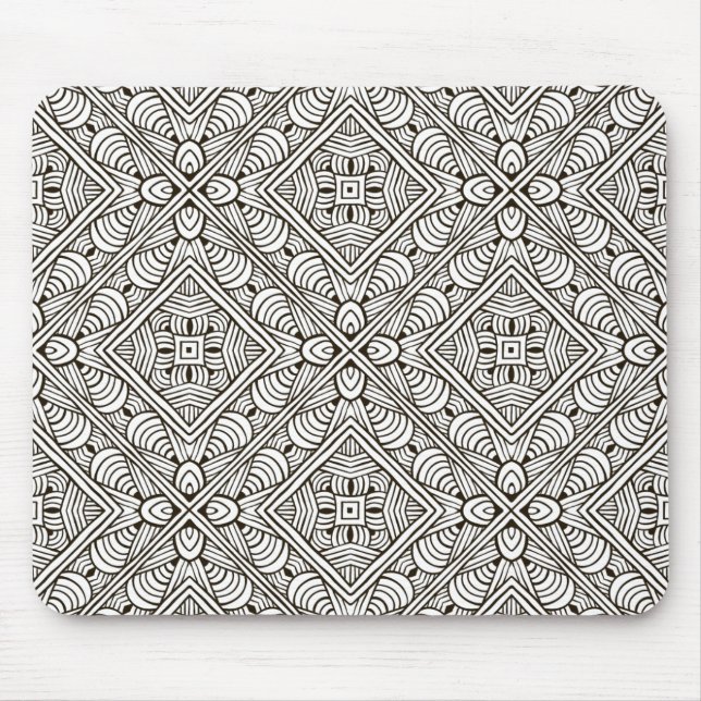 Mousepad Teste padrão inspirado (Frente)