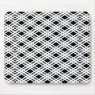 Mousepad Teste padrão listrado da xadrez