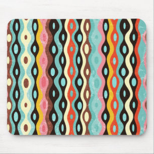 Mousepad Teste padrão multicolorido abstrato