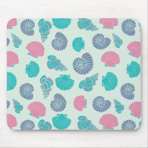 Mousepad Teste padrão Pastel 1 do Seashell