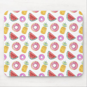 Mousepad Teste padrão Pastel do flutuador da piscina da