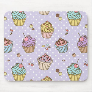 Mousepad Teste padrão retro dos doces