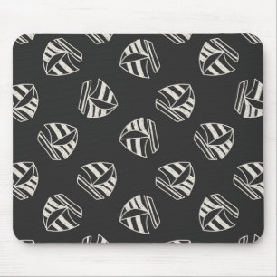 Mousepad Teste padrão tirado giz do veleiro