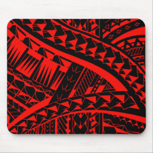 Mousepad Teste padrão tribal samoano do tatuagem com arte