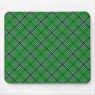 Mousepad Teste padrão verde escuro & de Forest Green da