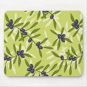 Mousepad Teste padrão verde-oliva