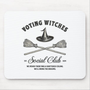 Mousepad Testemunhas De Halloween Votando Bruxas Para Kamal