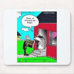 Mousepad Testemunhe as Canecas Cartões Camisetas e Presente