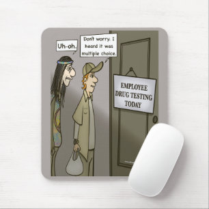 Mousepad Testes de funcionários