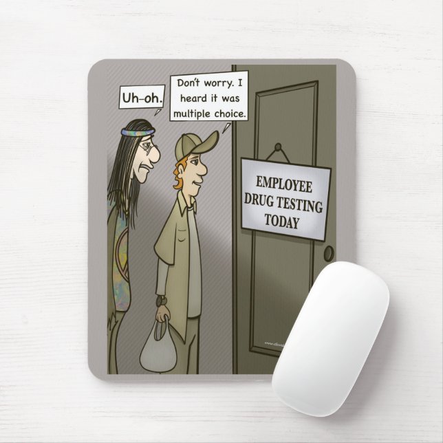 Mousepad Testes de funcionários (Com mouse)