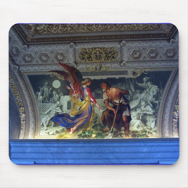 Mousepad Teto no Museu do Vaticano em Roma (Frente)