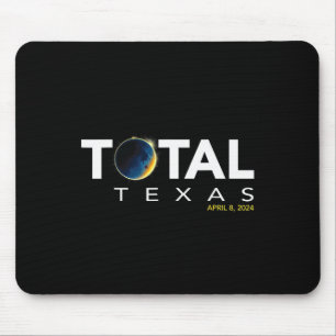 Mousepad Texas April 8 Total Solar Eclipse 2024