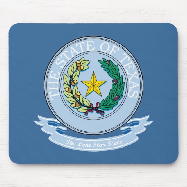 Mousepad Texas Seal (Frente)