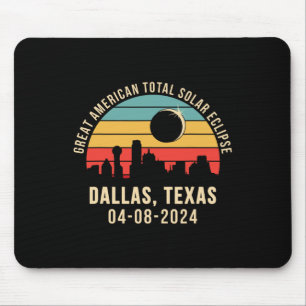 Mousepad Texas Skyline Total Solar Eclipse 2024