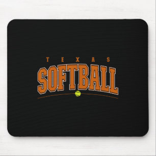 Mousepad Texas Softll Vintage Masculino Infantil Equipe Ret
