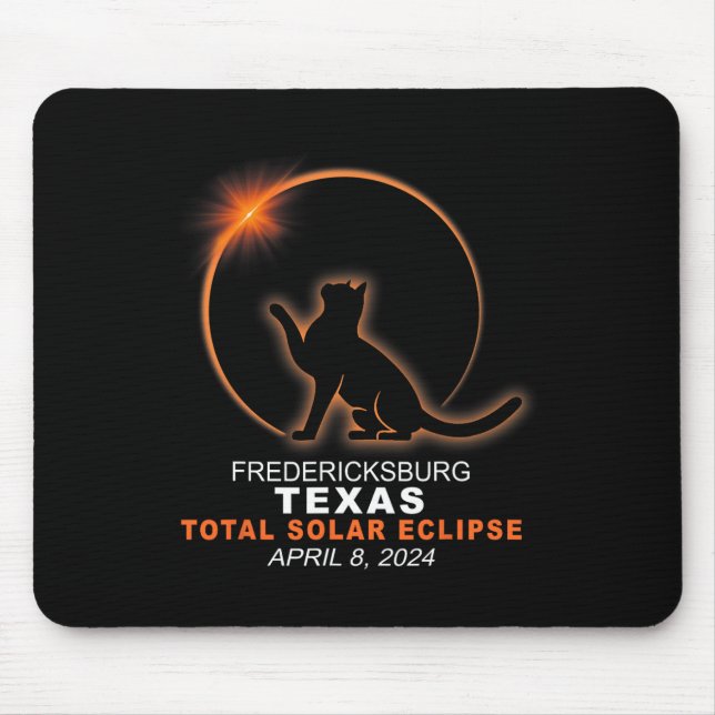 Mousepad Texas Total Solar Eclipse 2024 (Frente)