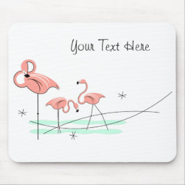 Mousepad "Text" do Flamingo Ocean Trio