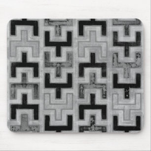 Mousepad Têxtil africano de mudo com Padrões geométricos
