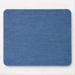 Mousepad Têxtil original, azul, moda, jean denim