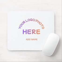 Mousepad Texto de Logotipo Escolar Personalizado para Mouse