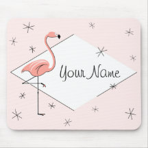 Mousepad "Texto" do Flamingo Pink