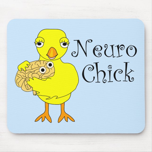 Mousepad Texto do Pintinho Neuro (Frente)