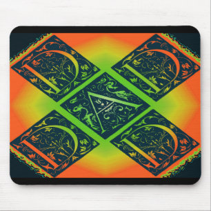 Mousepad Texto do Rico do Pai - Laranja e Amarelo