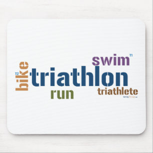 Mousepad Texto do Triathlon