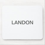 Mousepad Texto Editável Moderno | Cinzas brancas e escuras<br><div class="desc">Aspecto minimalista editável,  edite como quiser!</div>