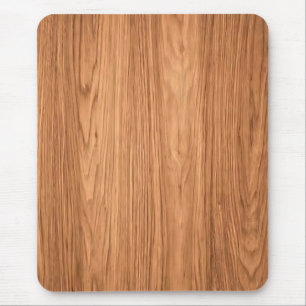 Mousepad Texto em madeira Fundo Design-35455