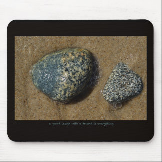 Mousepad Texto inspirador e foto.