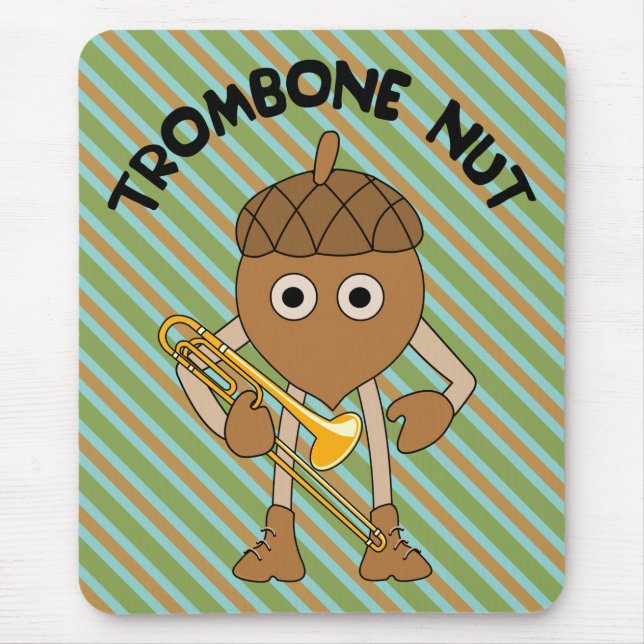Mousepad Texto Nut Trombone (Frente)