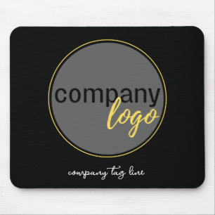MOUSEPAD TEXTO PERSONALIZADO DA MARCA DE LOGOTIPO DE EMPRES