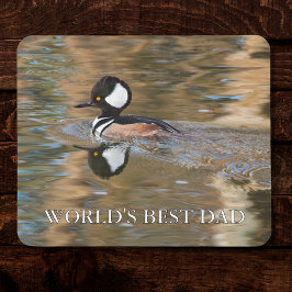 Mousepad Texto Personalizado do Melhor Pai do Mundo do Pato