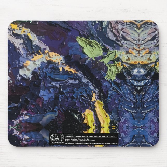 Mousepad Textura #16 de la obra Maritimo (Frente)