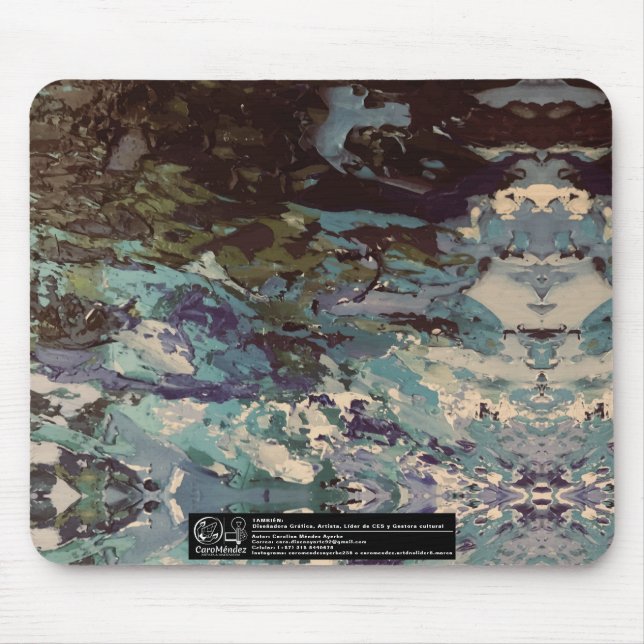 Mousepad Textura #17 de la obra Maritimo (Frente)