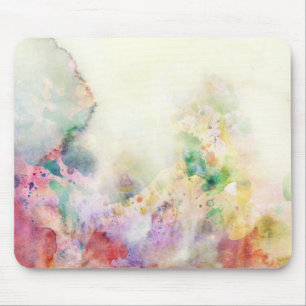 Mousepad Textura abstrata do grunge com pintura da aguarela