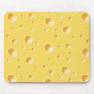 Mousepad Textura amarela de queijo suíço