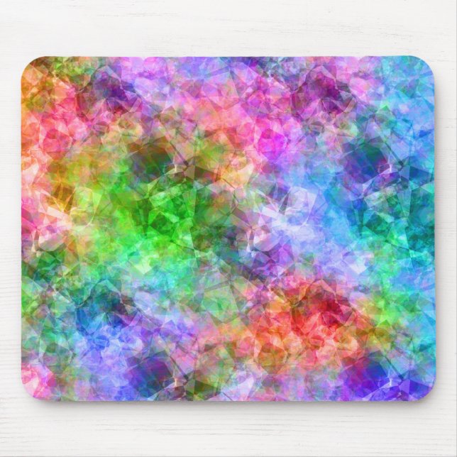 Mousepad Textura amassada colorida (Frente)